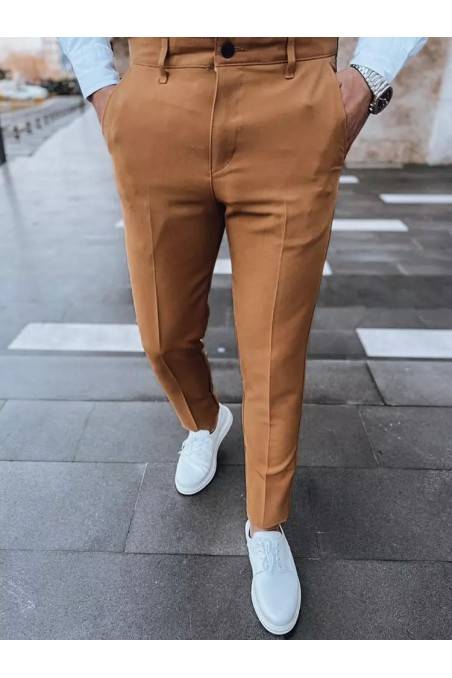 Brown men's trousers Dstreet DS-ux3762