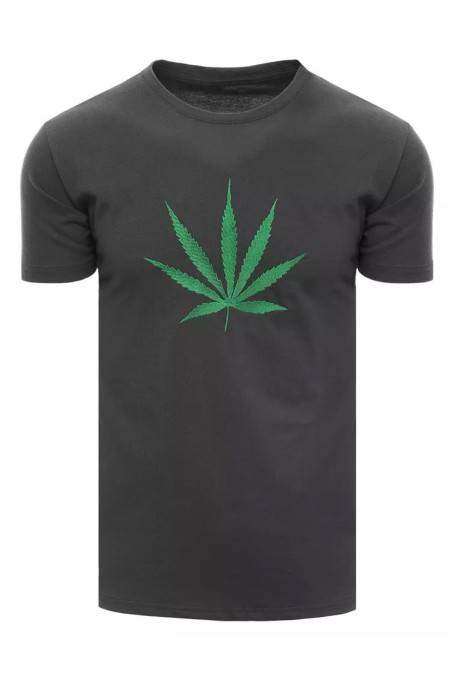 Men's T-shirt in graphite color Dstreet DS-rx4947