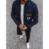 Blue men's jacket Dstreet DS-tx4108