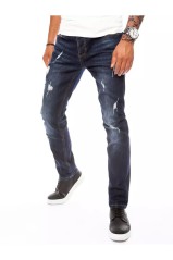 Dstreet Navy Blue Men's Pants DS-ux3810