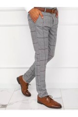 Light gray men's trousers Dstreet DS-ux3780