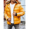 Yellow Men's Quilted Winter Jacket Dstreet DS-tx4162