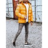 Yellow Men's Quilted Winter Jacket Dstreet DS-tx4162