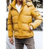 Yellow Men's Quilted Winter Jacket Dstreet DS-tx4180