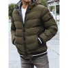 Dstreet Reversible Winter Green Jacket for Men