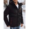 Black men's winter jacket Dstreet DS-tx4239