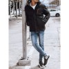 Black men's winter jacket Dstreet DS-tx4239