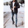 Black men's winter jacket Dstreet DS-tx4239