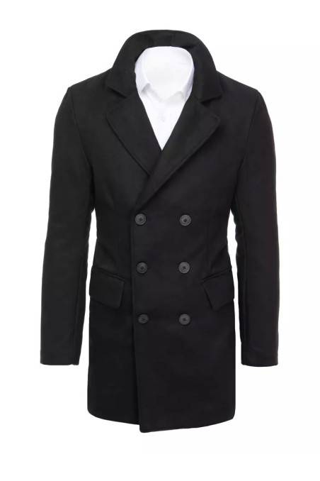 Men's black coat Dstreet DS-cx0434