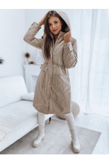 Women's coat ISLA beige Dstreet