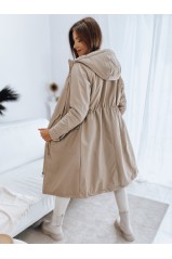 Women's coat ISLA beige Dstreet