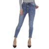 Blue women's jeans KL-J-D2132-blue