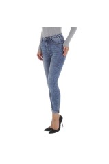 Blue women's jeans KL-J-D2132-blue