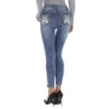 Blue women's jeans KL-J-D2132-blue