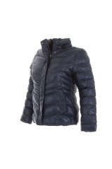 Dark blue women's winter jacket KL-RQW-6829