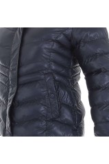 Dark blue women's winter jacket KL-RQW-6829