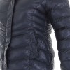 Dark blue women's winter jacket KL-RQW-6829