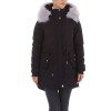 Black women's winter jacket KL-RSW-7421