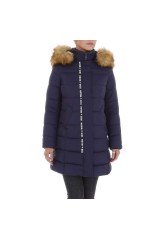 Dark blue women's winter jacket KL-W10232-DK.blue