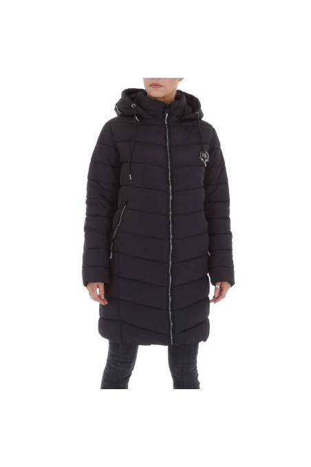 Black women's winter jacket KL-W11820-black