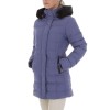 Purple women's winter jacket GLO STORY