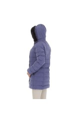 Purple women's winter jacket GLO STORY