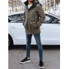 Men's khaki winter jacket Dstreet TX4279