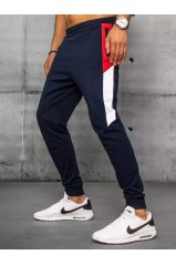 Dstreet UX3203 men's sports pants in dark blue color