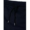 Dstreet UX3203 men's sports pants in dark blue color