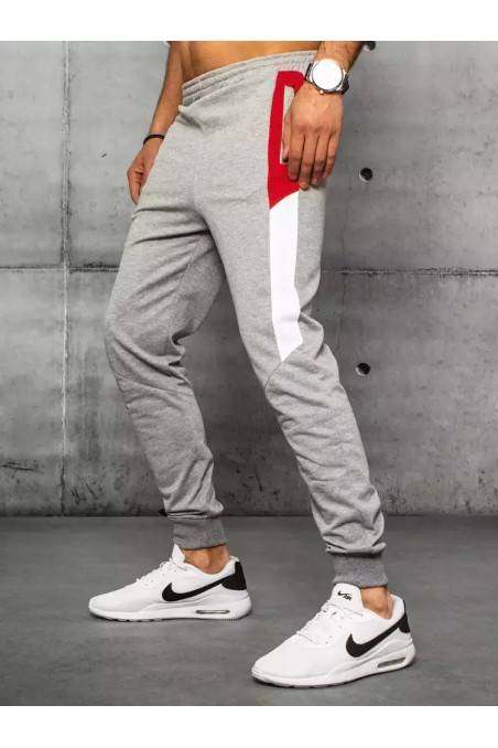 Men's light gray sweatpants Dstreet UX3204