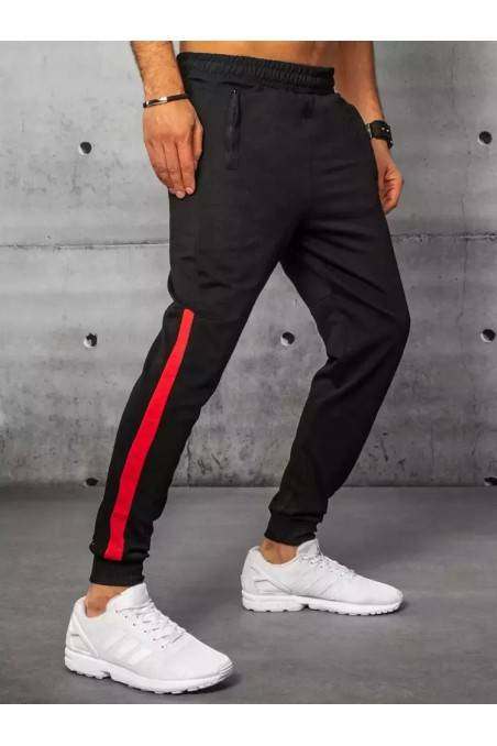 Men's sports pants black Dstreet UX3234