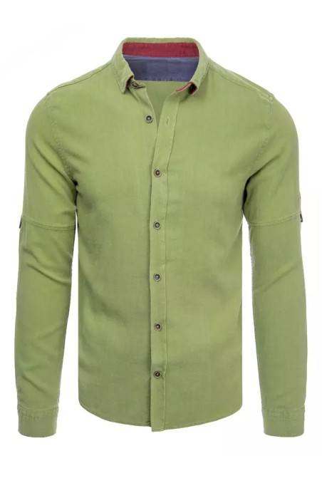 Dstreet DX2254 Olive Men's Shirt