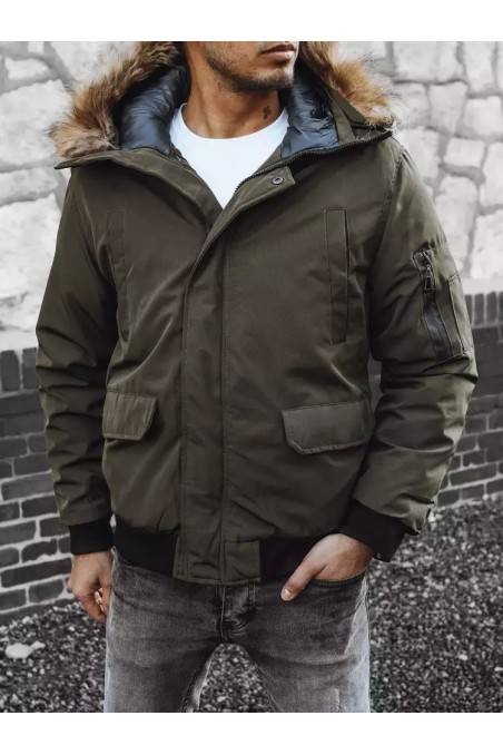 Green Dstreet TX4308 Men's Winter Jacket