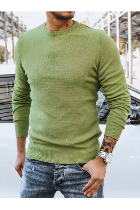 Men's Classic Green Sweater Dstreet WX1931
