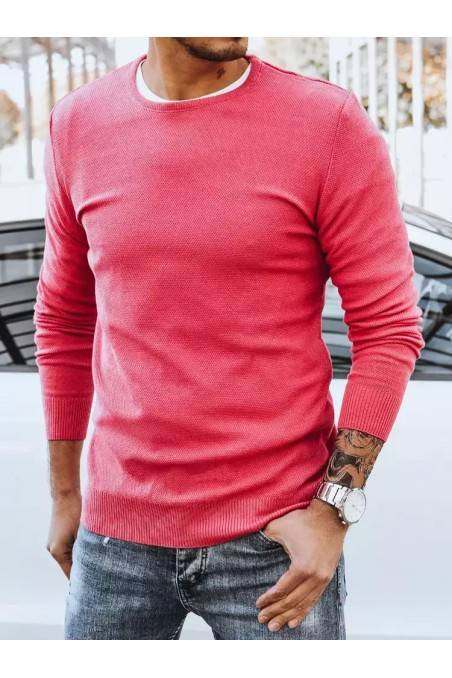 Men's Classic Pink Sweater Dstreet WX1934