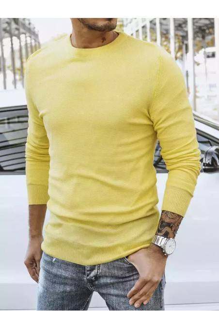 Men's Classic Yellow Sweater Dstreet WX1935