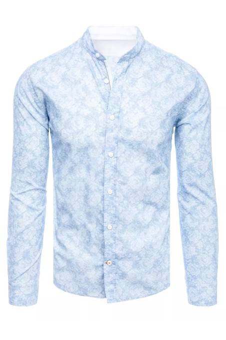 Dstreet DX2302 Men's Blue Shirt