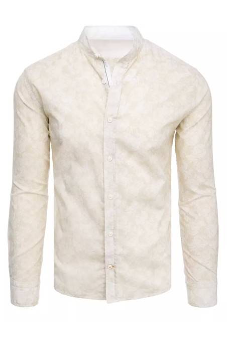 Dstreet DX2306 Men's Beige Shirt