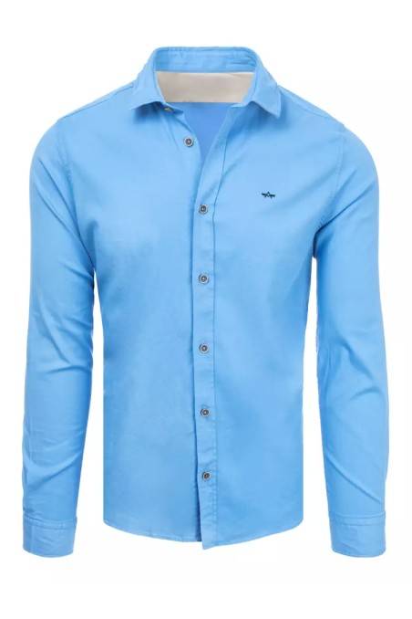 Dstreet DX2307 Blue Men's Shirt