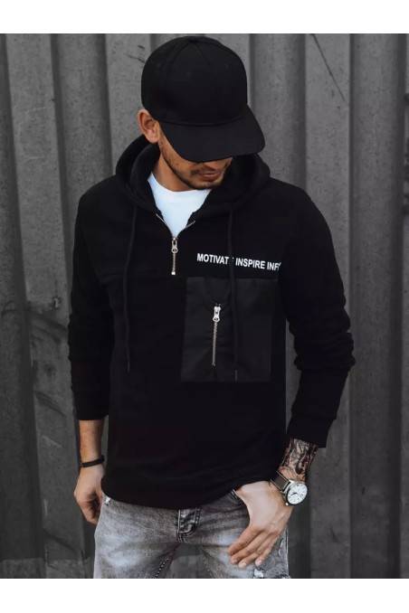 Men's black jumper Dstreet BX5466