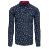 Dstreet DX2348 Navy Blue Men's Shirt