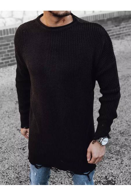 Men's Black Sweater Dstreet WX1962
