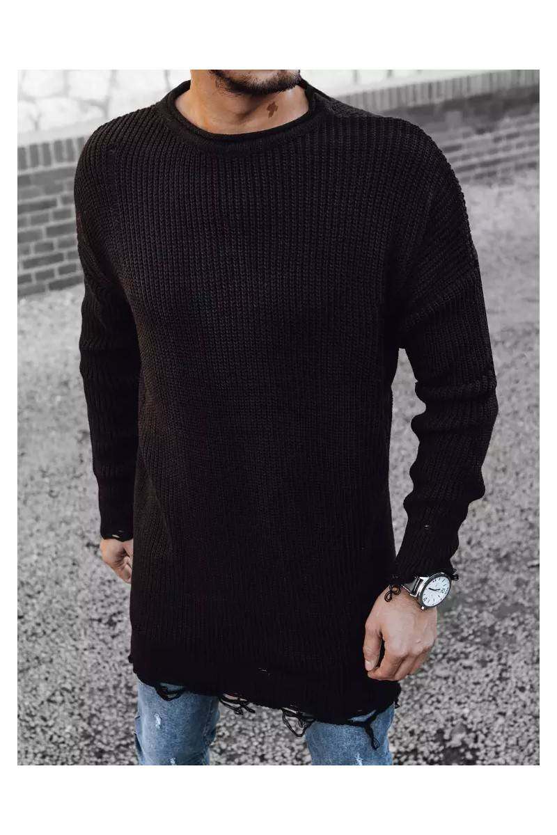 Men's Black Sweater Dstreet WX1962