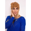 Variegated women's hat KES-22745-K209