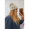 Variegated women's hat KES-22750-K209