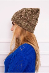 Variegated women's hat KES-22752-K209