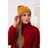 Honey colored women's hat K281