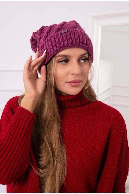 Purple women's hat K281