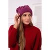 Purple women's hat K281