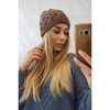 Brown women's hat K285